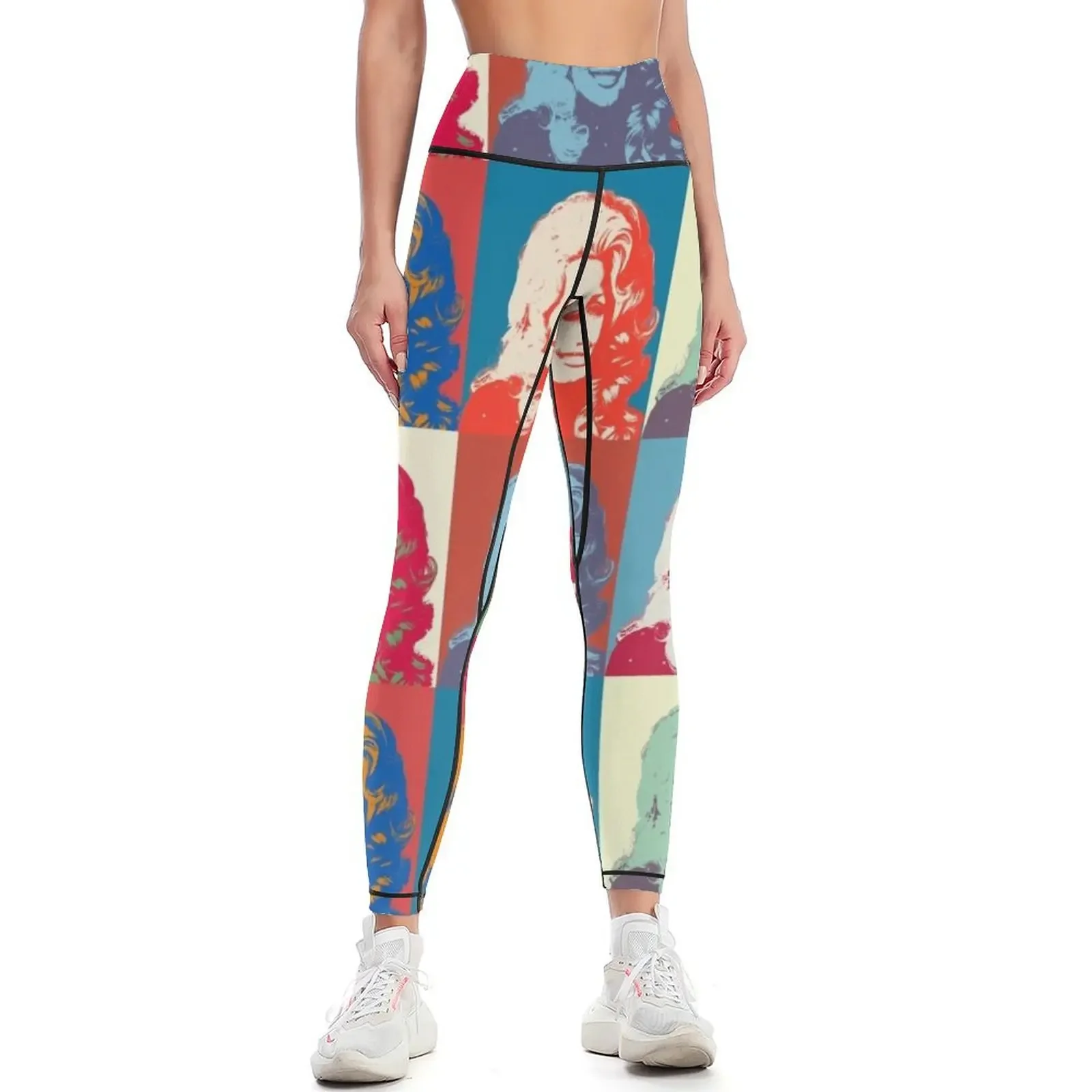 Pop Art Dolly Leggings sport set high waist gym wear Womens Leggings