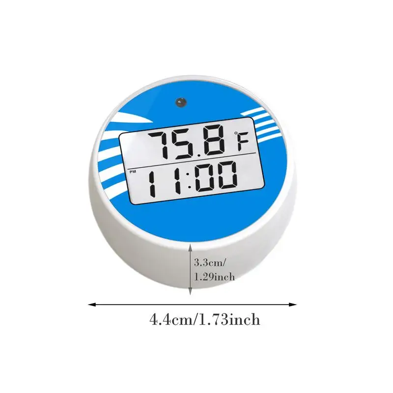 Floating Digital Ice Bath Thermometer With Accurate Temperature Readings IPX6 Waterproof LED Display Spa Pool Thermometer