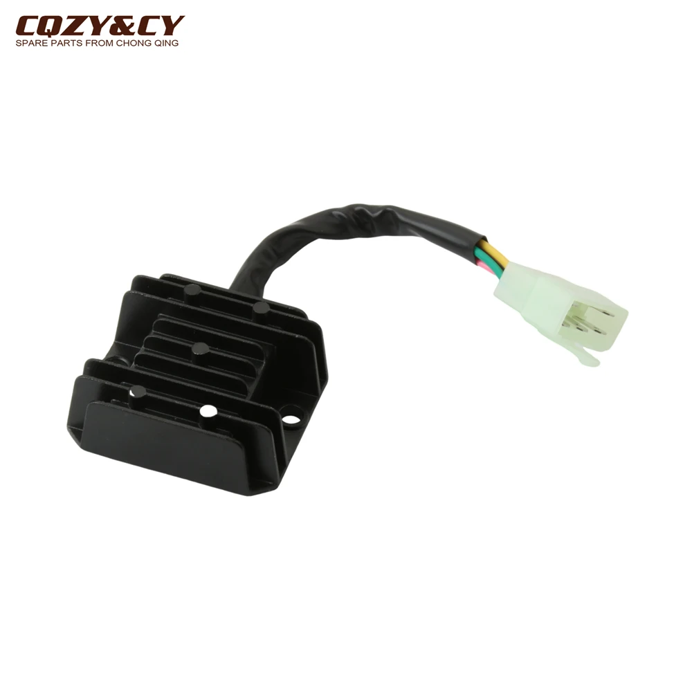 Voltage Regulator Rectifier 5 Wires 5 pin 12V for KYMCO Agility 2T R16 10 Rs Naked 2T 10 Like 2/4T 09 Super 8 2/4T 07-09 50cc