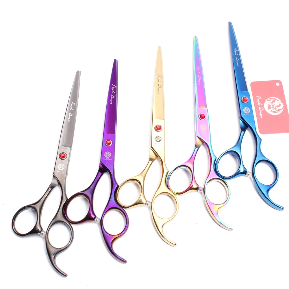 Purple Dragon Dog Grooming Scissors 6.5\