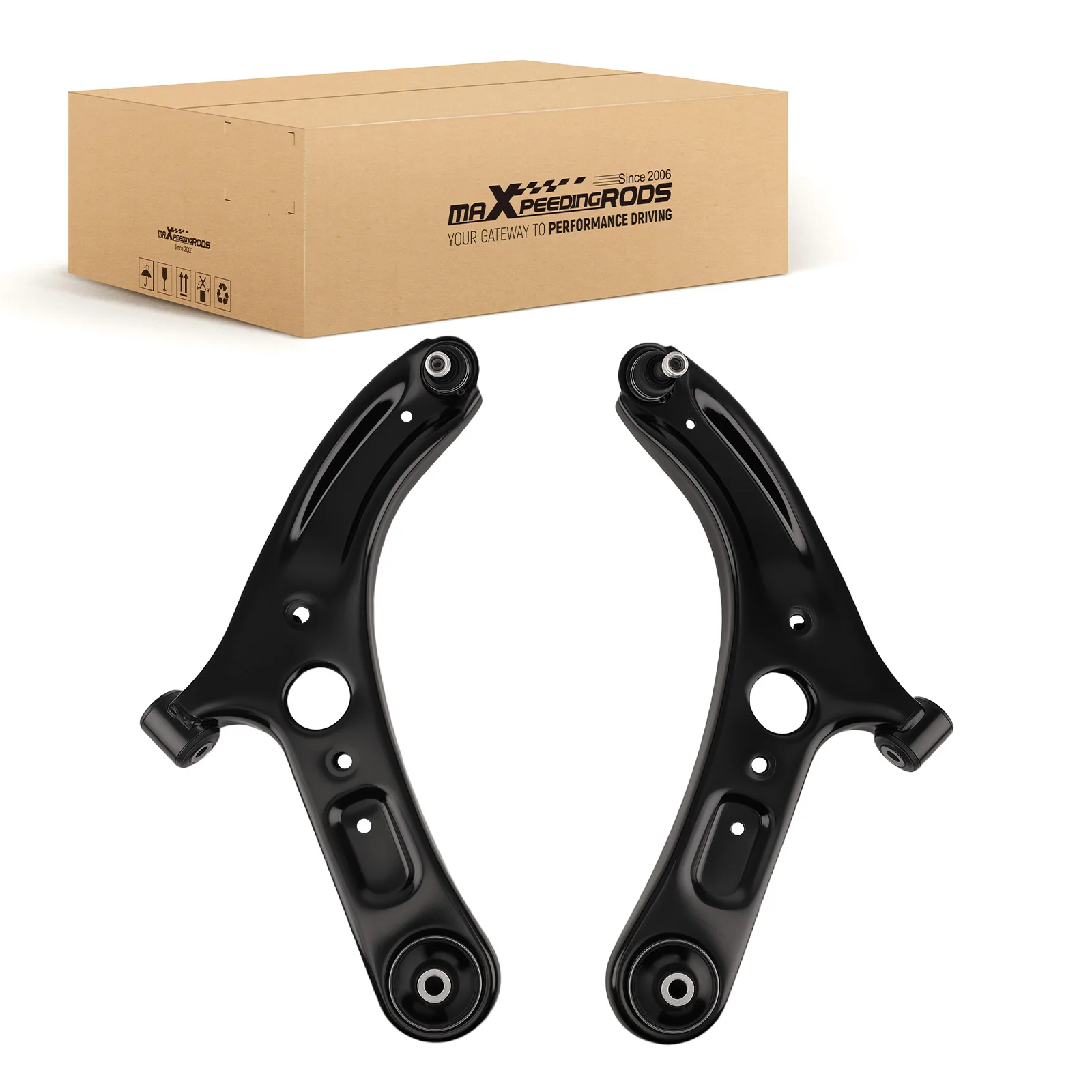 

2pcs Front Lower Control Arm w/ Ball Joint For Kia Forte Koup Forte5 2014-2018 1027841 526650 526649 1027842