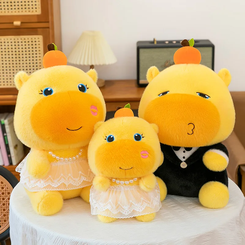 Cute Sweethearts Kapibala Capybara Doll Children Sleeping Doll Sleeping Pillow Boys and Girls Give Girls Birthday Gifts.