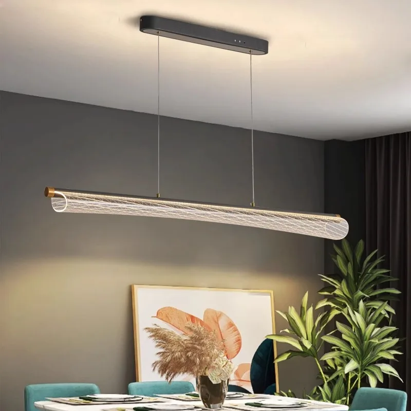 Modern LED Chandeliers para Home Decor, Luzes penduradas, Sala de estar, Sala de jantar, Iluminação interior