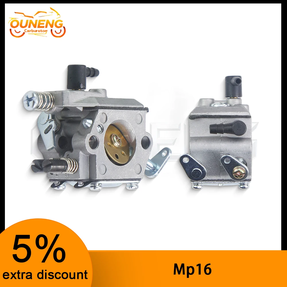 Replacement Carburetor For 45cc 52cc 58cc Chainsaw 4500 5200 5800 KOMATSU Garden Tool Accessories