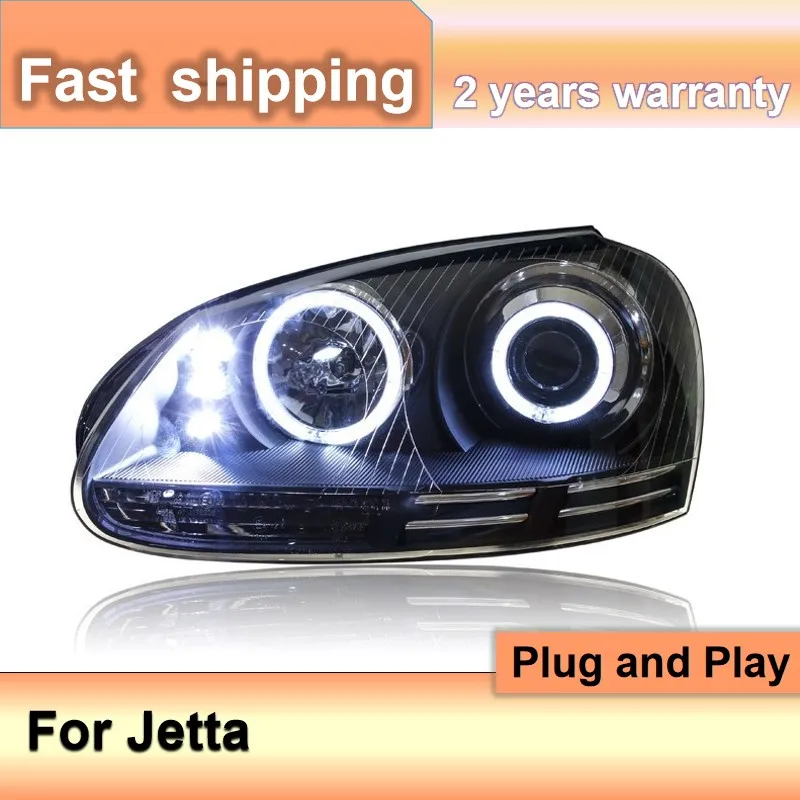 

Автомобильные аксессуары для VW Jetta, фара 2003-2008 Jetta, фара DRL, указатель поворота, ближний свет, линза проектора