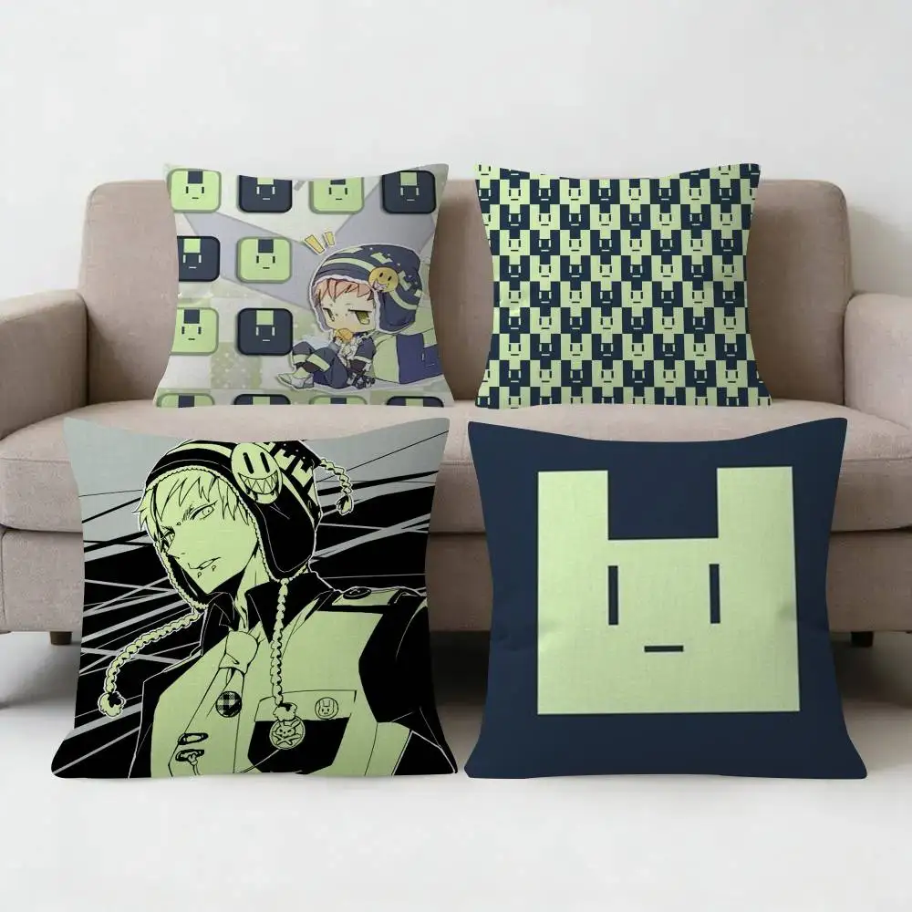 

Hot DRAMAtical Murder DMMD NOIZ Pillowcase toon Gift Cushion Cover Bedroom Home Sofa Chair Seat Decor pillow case