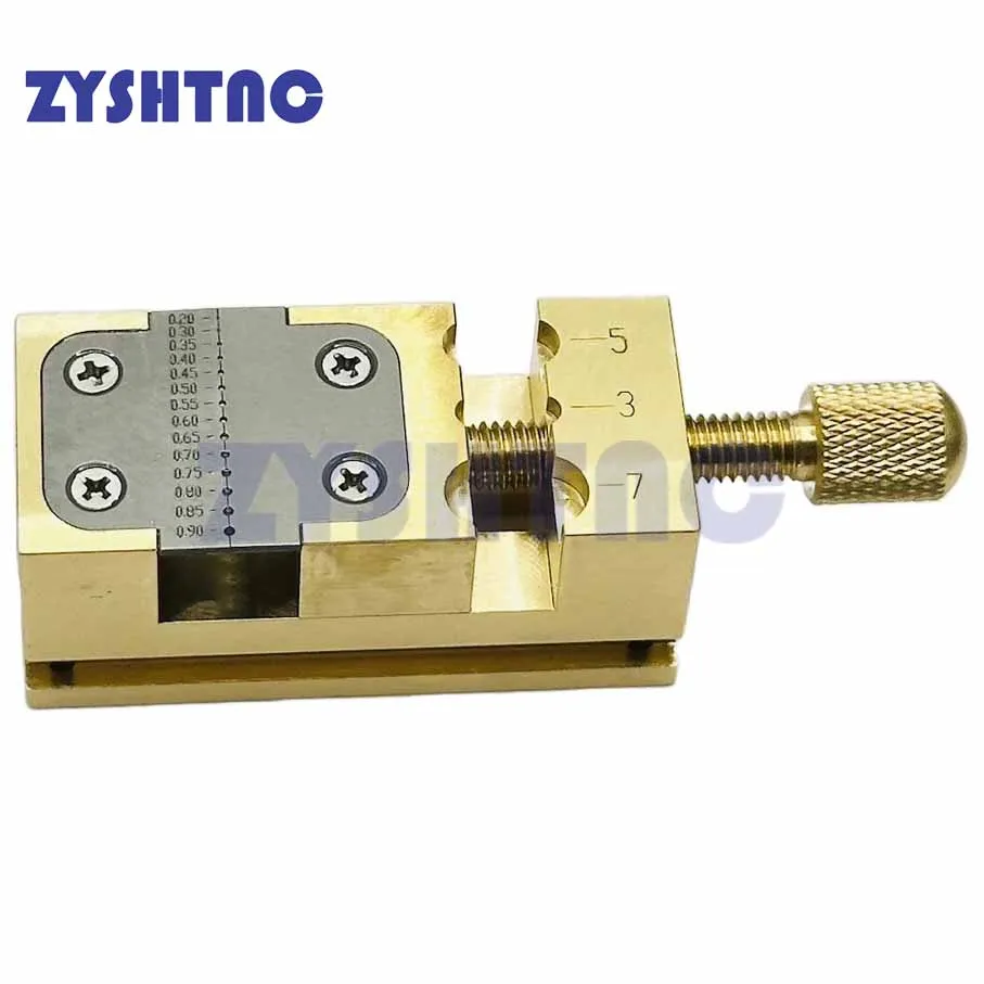 Copper Pliers Fixture Pointer Tube Clamp Manual Vise Watch Collet Tightening Tool Watch Repair Tool Watch Head balance wheel