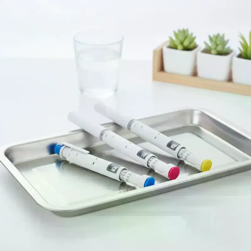 Adjustable Lancing Pen Disposable Insulin Syringe Perfect For Home Blood Glucose Testing Diabetic Care