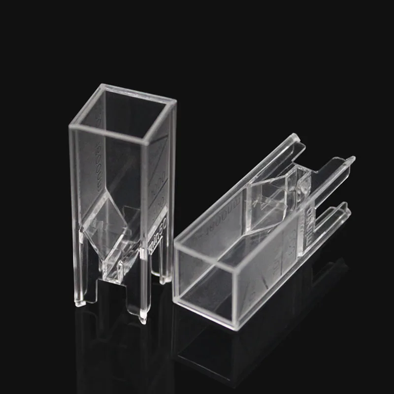 Disposable Uvette Cuvette, Individually Packaged Flat for  Plastic Cuvette 50-2000ul Selection
