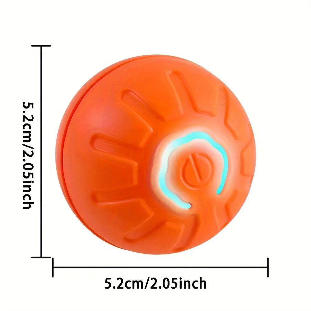 

Интерактивная игрушка для жевания собак, зарядка через USB, автоматический катящийся мяч для домашних животных, домашняя игрушка для собак, кошек, движущийся мяч, умные игрушки для собак