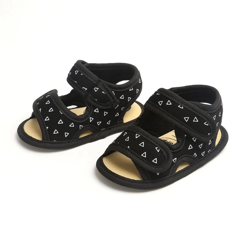 حذاء مطاطي مضاد للانزلاق للأطفال ، نعل ناعم صلب ، صنادل صيفية ، مشوا أول ، أحذية حديقة للرضع ، حذاء طفل صغير ، 0-18 شهرًا #2