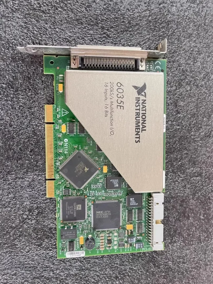 1PCNational Instruments NI PCI-6034E DAQ Card 16 bit Analog Input In Stock #familitrade