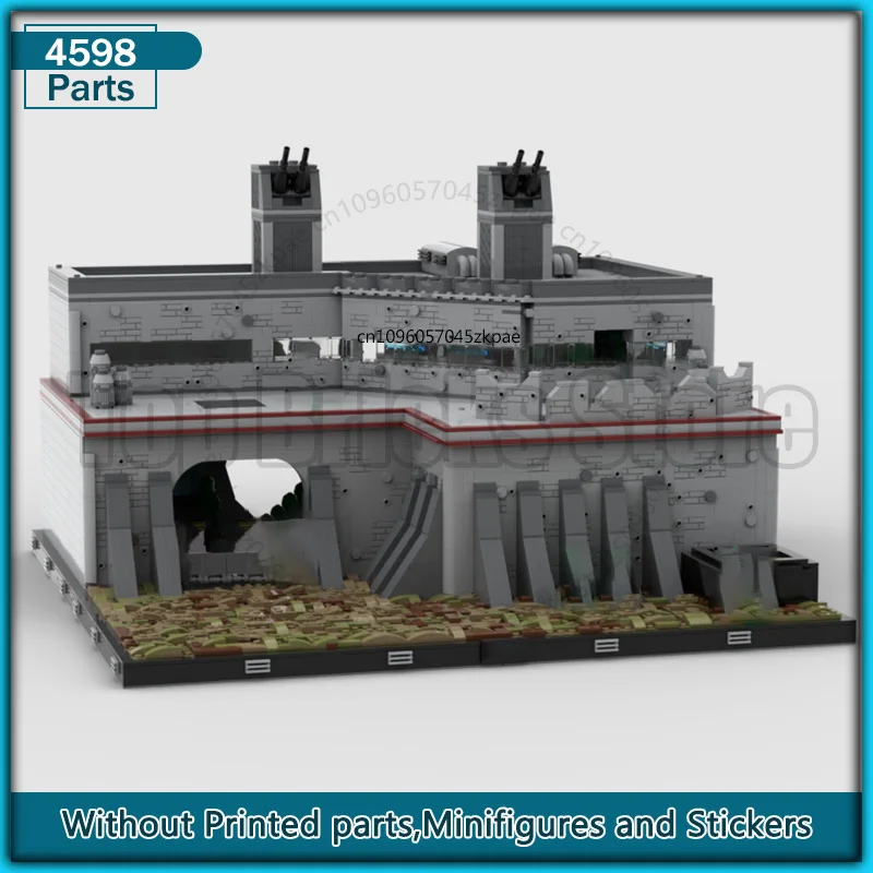 Space Movie Scene Base MOC Building Block Technology Bricks Model Sets DIY Assembly Display Collection Toys Architecture Castle