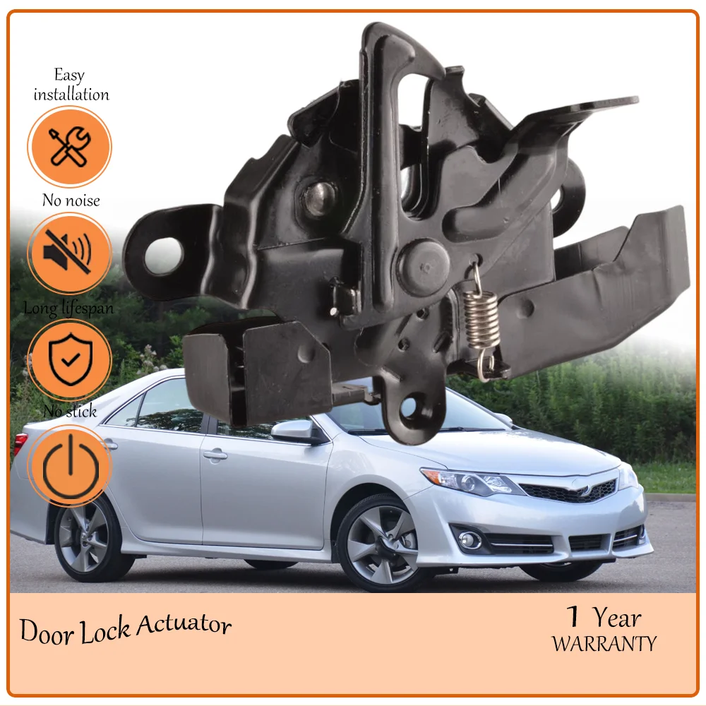 Non-inductive Hood Latch Assembly, Suited to Toyota Camry 2012-2015, Sensor Free Front Engine Lock oem 53510-06210,5351006210