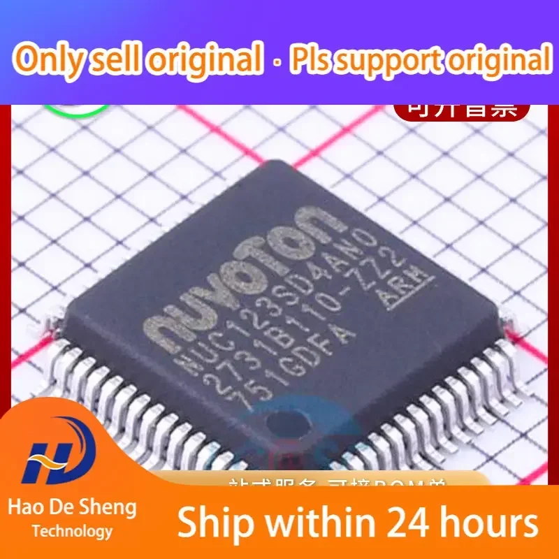 

10PCS/LOT NUC123SD4AN0 LQFP-64 New Original in Stock Power bank