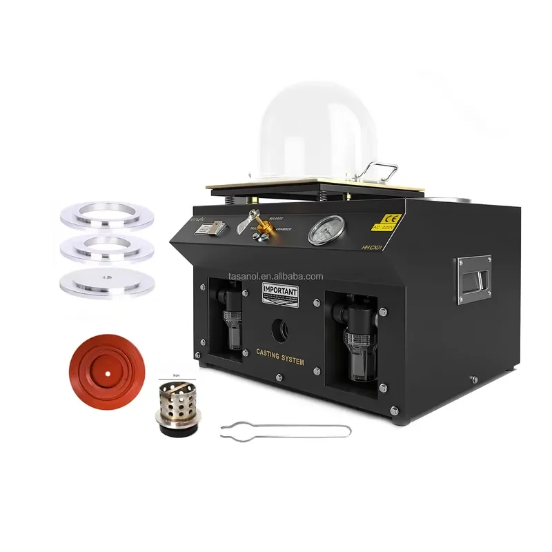 2025 New Arrivals Vacuum Casting Machine for Jewelry Making 2L 4L 6L 220V Metal Molds Casting Equipment Tool