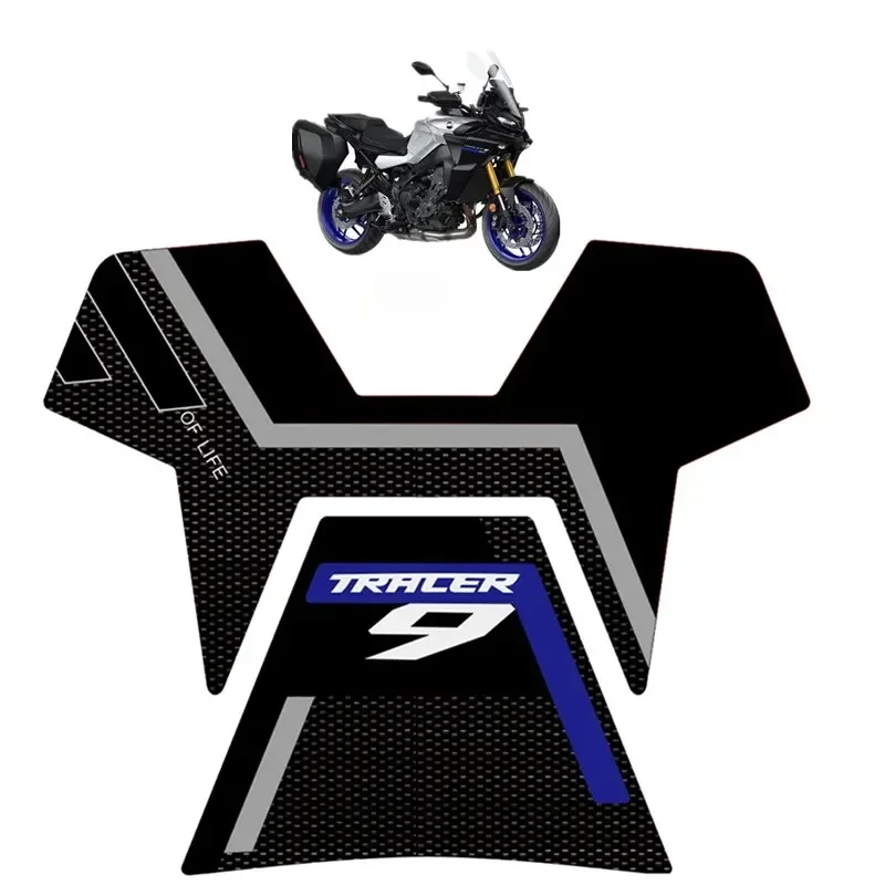 

MOTO для YAMAHA TRACER 900 GT 2021, защита бака мотоцикла, 3D гелевая наклейка-наклейка-TRACER 900-1