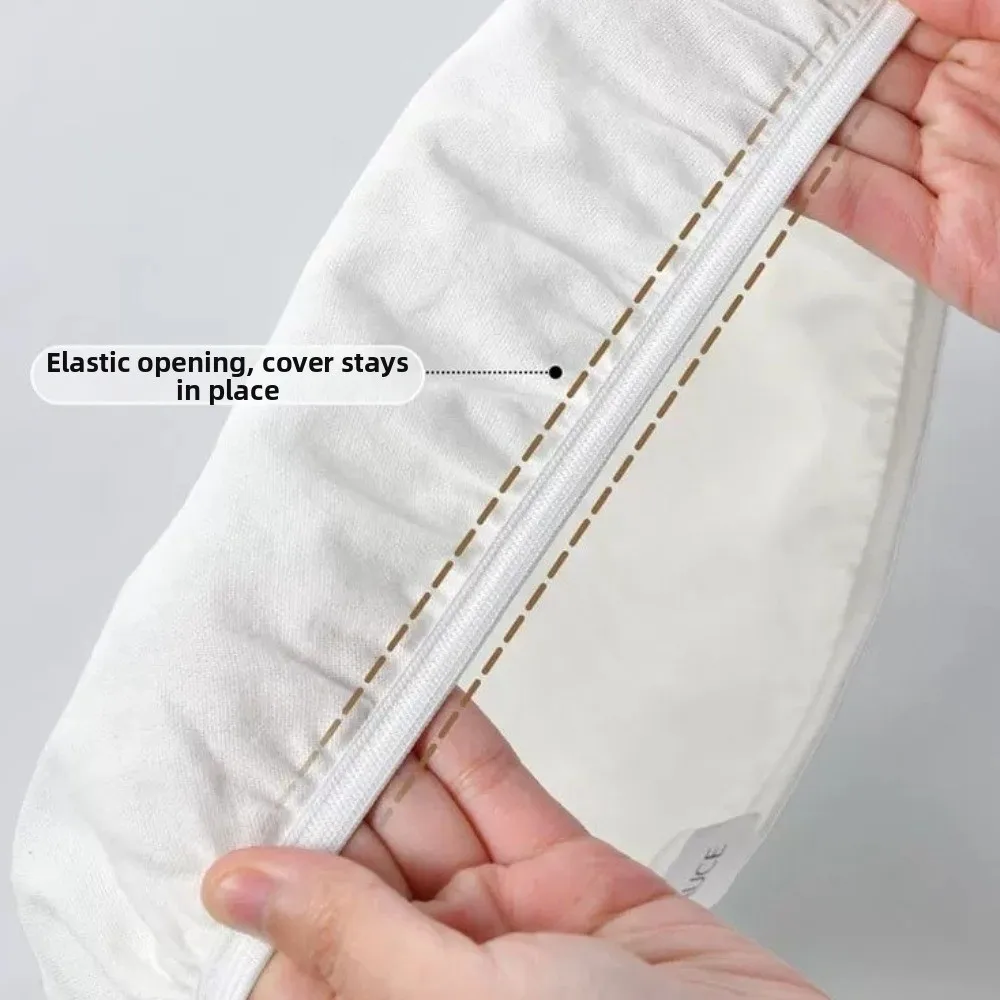 Elastic Design Cotton Lid Cover Absorbent Material Condensation Control Steamer Lid Sleeve Durable Cotton Heat Resistant