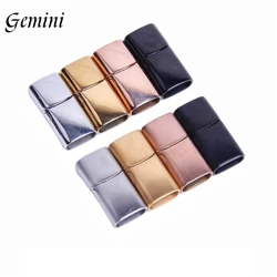 10pc Stainless Steel Magnetic Clasps For Diy Leather Bracelets Rope Charms Connector Buckle Jewelry Making Findings Accessories