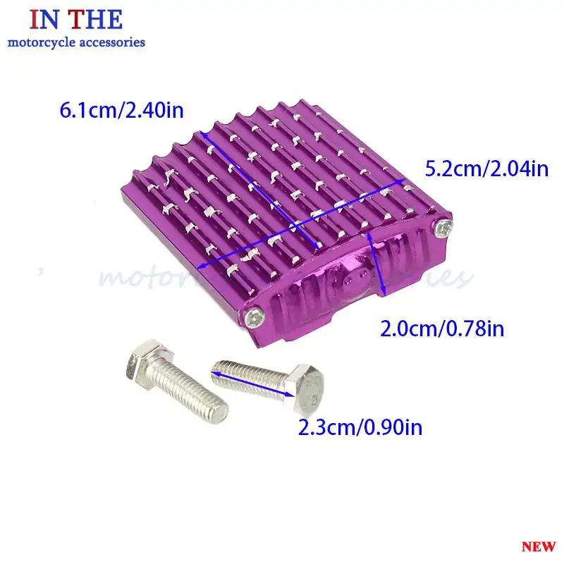NEW Motorcycle modification brake pedal Motorcycle multi-color anti-skid brake pedal Aluminum alloy pedal