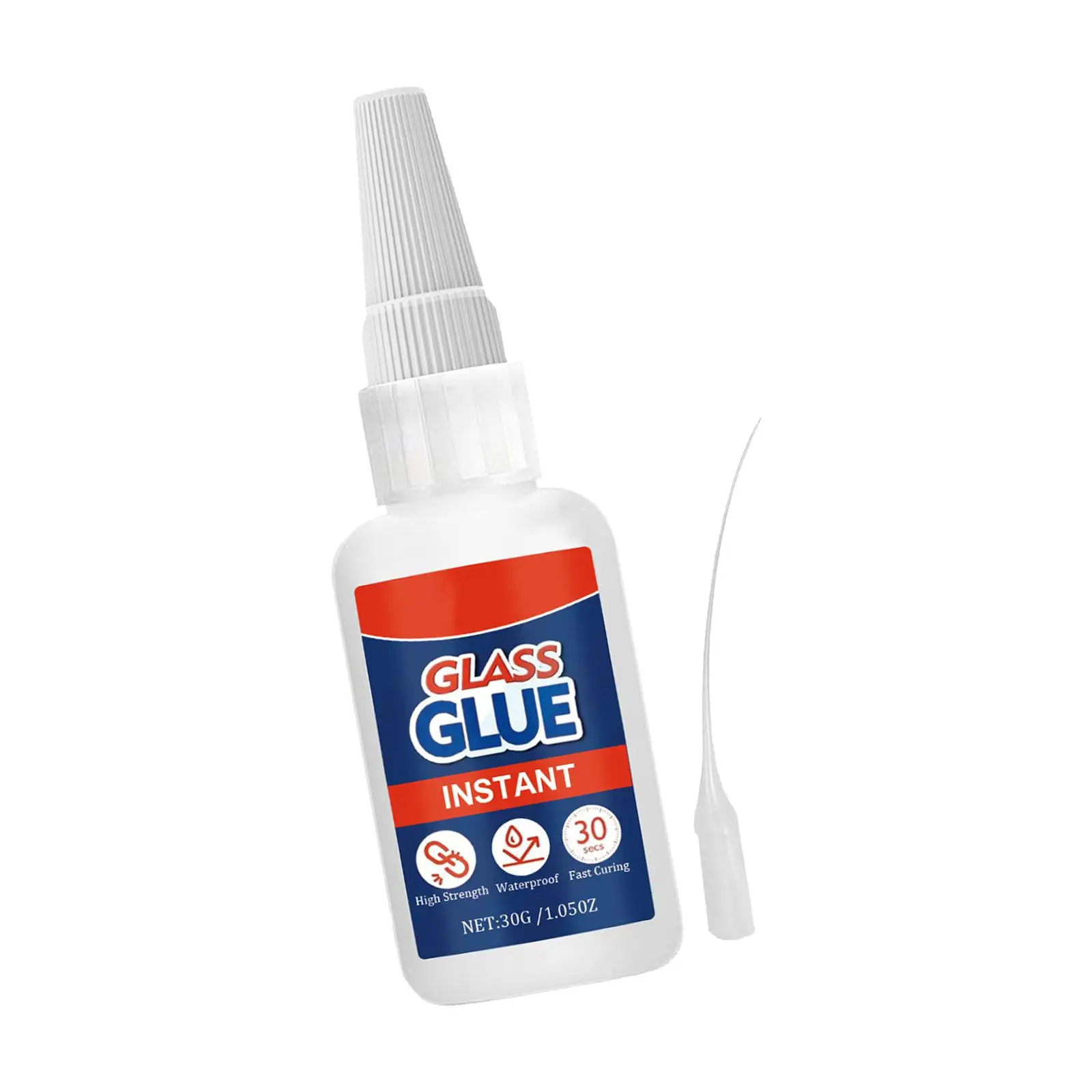 Glass Repair Glue Lightweight Waterproof Multifunctional Portable Quick Drying for Handicrafts Jade Wood Polyethylene Metal
