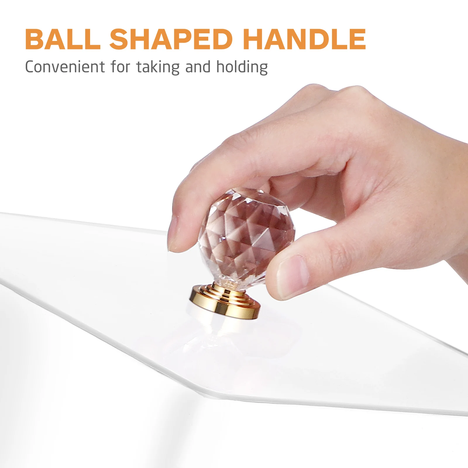 

Bread Tasting Plate Cake Tray Display Stand Candy Storage Acrylic Dome Chocolate Covered Food Plate Server Transparent Lid