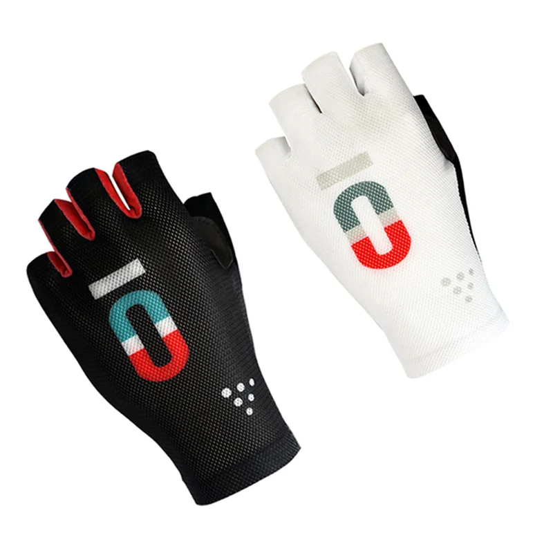 Men Women Breathable Edition Sports Gloves Guantes Ciclismo Pro TT Time Trial Bike Team Gloves Half Finger Cycling Gloves