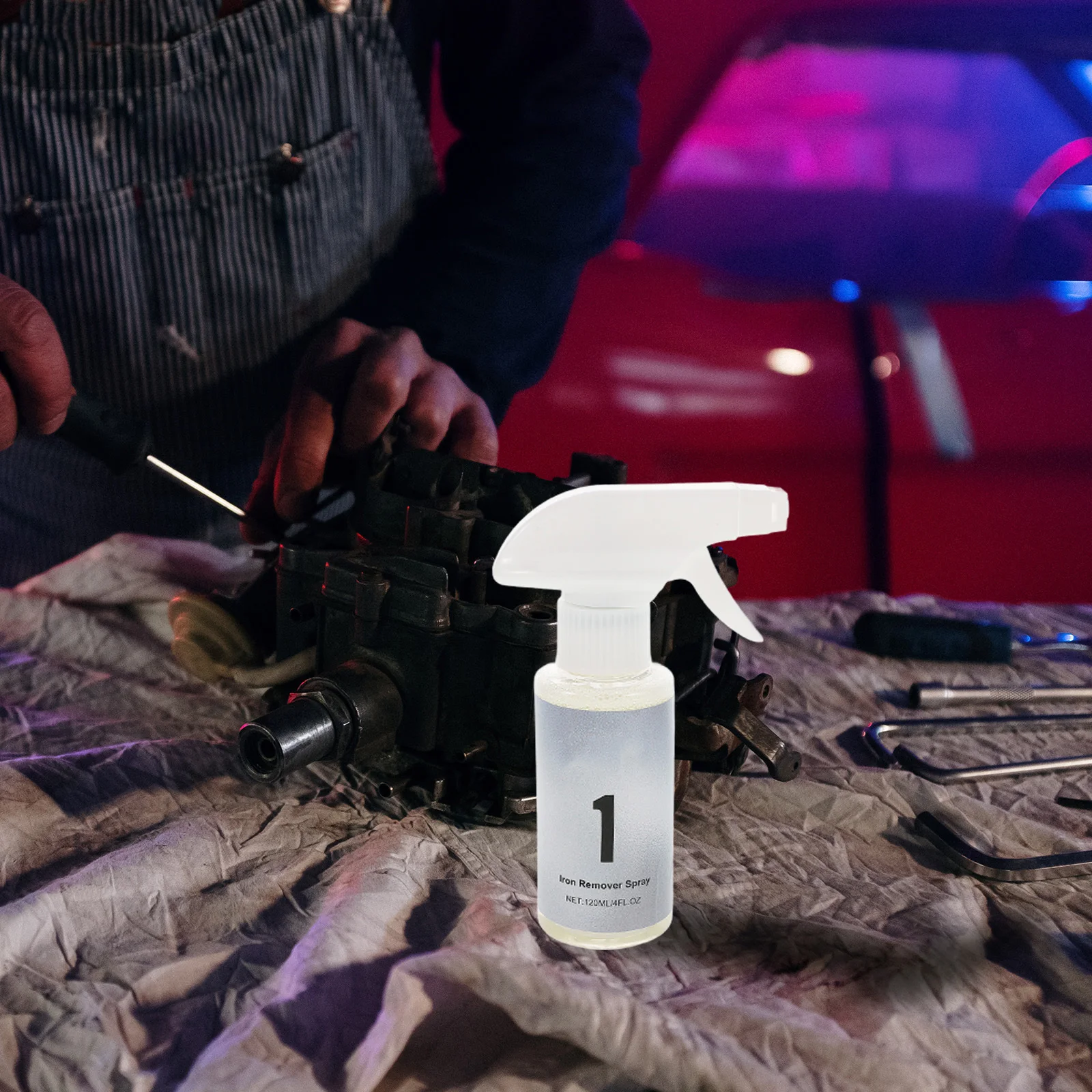 

Efficient Car Rust Remover Spray High Power Iron Oxidation Cleaner Removal Surface Protector For Vehicles Metal Parts