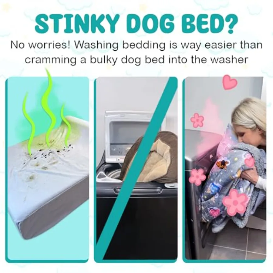 Juego de cama Sweet Dreams - Manta reversible de forro polar de Sherpa suave, almohada de felpa, sábana bajera gris para mayor comodidad - Oeko-Tex 100 Cert