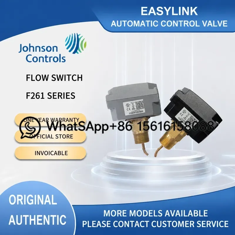 Original Johnson Controls F261MAH-V01C F261KAH-V01C Water Liquid Flow Switch HVAC Refrigeration Sensor Controller SKU