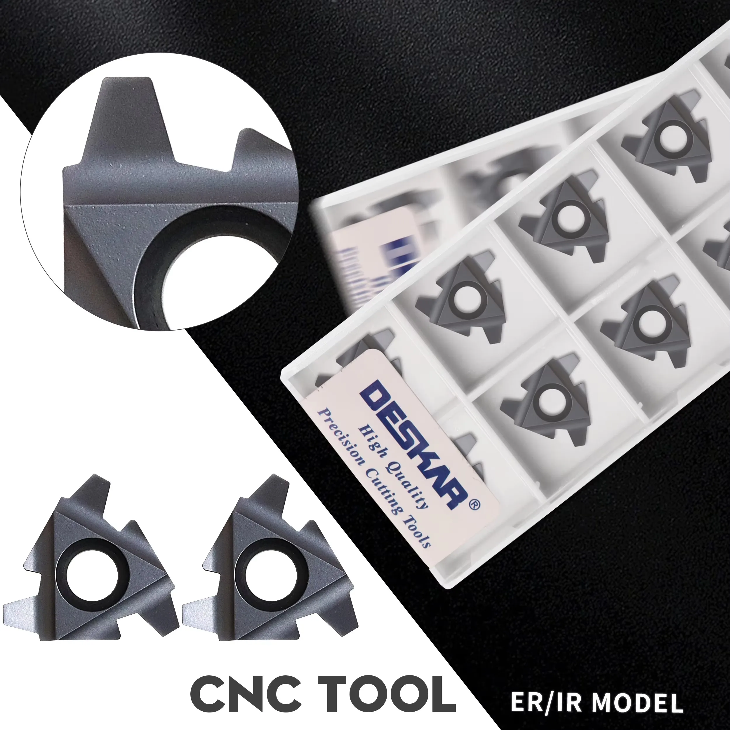 22ER/IR Series Blade 22ER/IR 4TR/5TR/6TR LDA  DESKAR Numerical Control Lathe Threading Insert Tool General Materials Processing