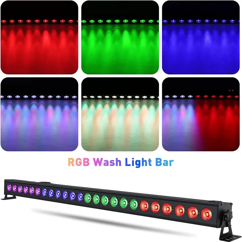 24x3W LED Wall Wash Light LED Effect Light Disco Party Club Bar Wedding Concert DMX512 Pixel Effect Light Stage Light Event Show