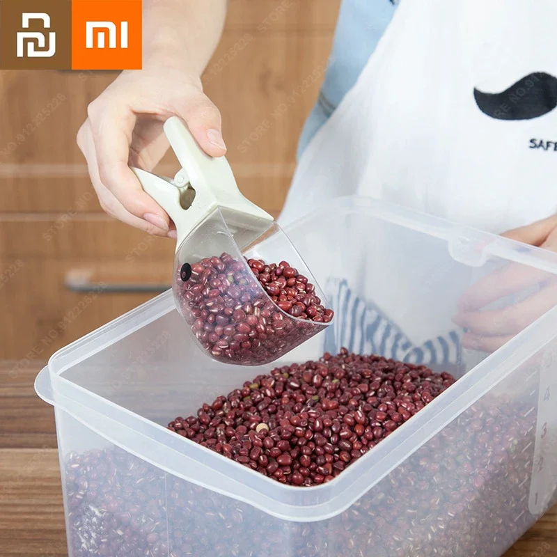 Xiaomi Pets Spoon Sealed Fresh keeping Clip Cat Dog Food Measuring Cup Duckbill Rice Spoon Multifunctional Sealing Clip Youpin