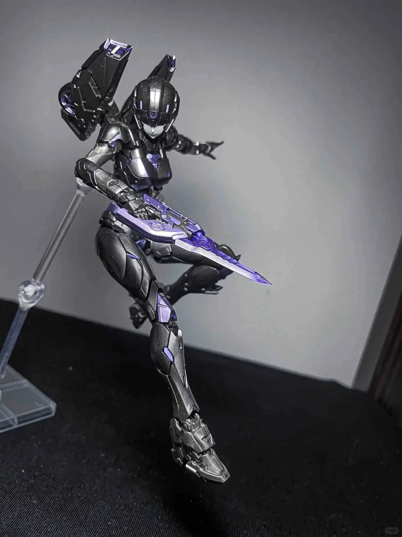 Genuine Meli Unlimited M66336 Meli Aishiarxi Arcee Buildable Mecha Action Figure Collection Decoration Ornaments Model Toy