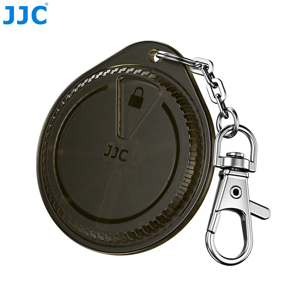 JJC Button Battery Box 8 Slot for P675 / LIR1025 / AG13 / SR44 / LR44 / AG10 / LR54 Battery Storage Case Organizer with Keychain