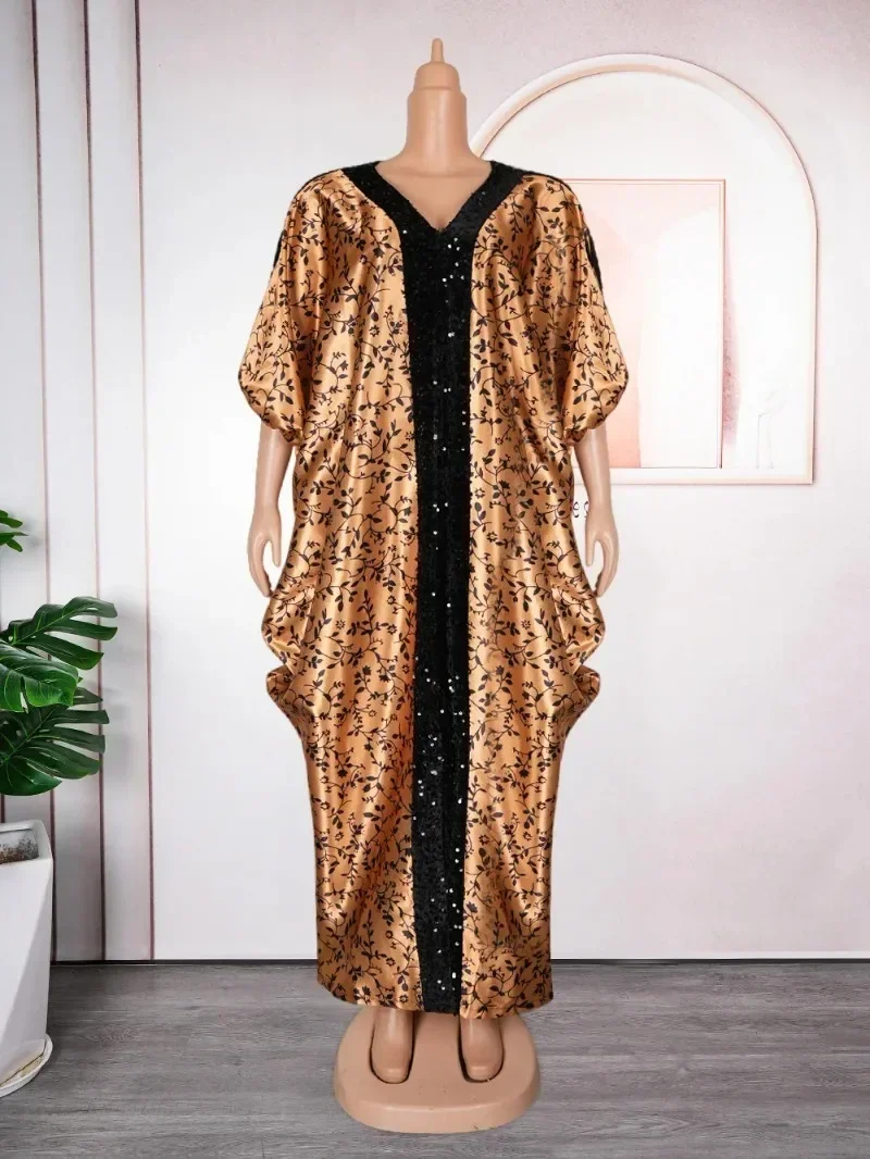 Luxury Dubai Abayas For Women 2025 African Muslim Fashion Dress Caftan Marocain Evening Party Dresses Boubou Robe Djellaba Femme