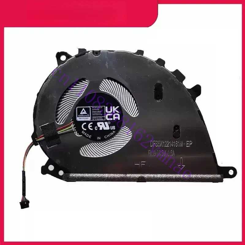 CPU Cooler Fans for ASUS Zenbook 13 14 UX325 UX425 UM325 UM425 UX325JA UX325EA UX325SA UX325UA Cooling Fans 13NB0QY0T02011 FMJ3