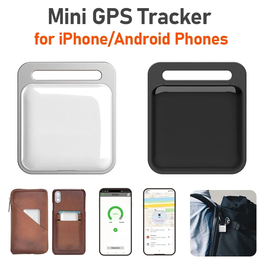 Wireless Mini GPS Tracker Anti-lost Alarm Key Child Bag Wallet Finder APP GPS Record Smart Tag for iPhone/Android Phones