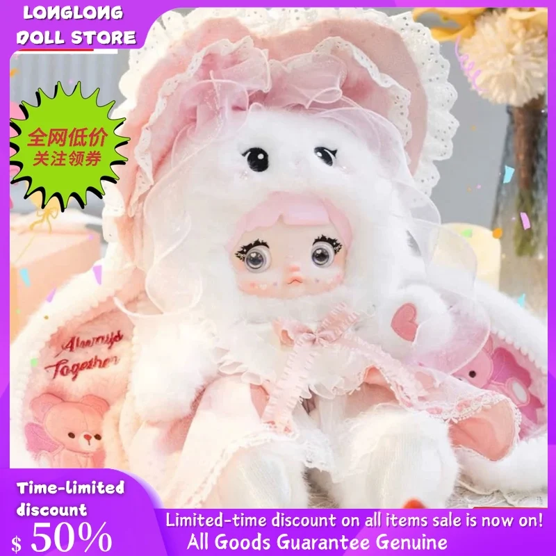 

New Nommi-2nd Anniversary 400% Vinyl Face Plush Toys Hanging Card Cute Nommi Action Figure Vinyl Face Toy Collection Trendy Gift