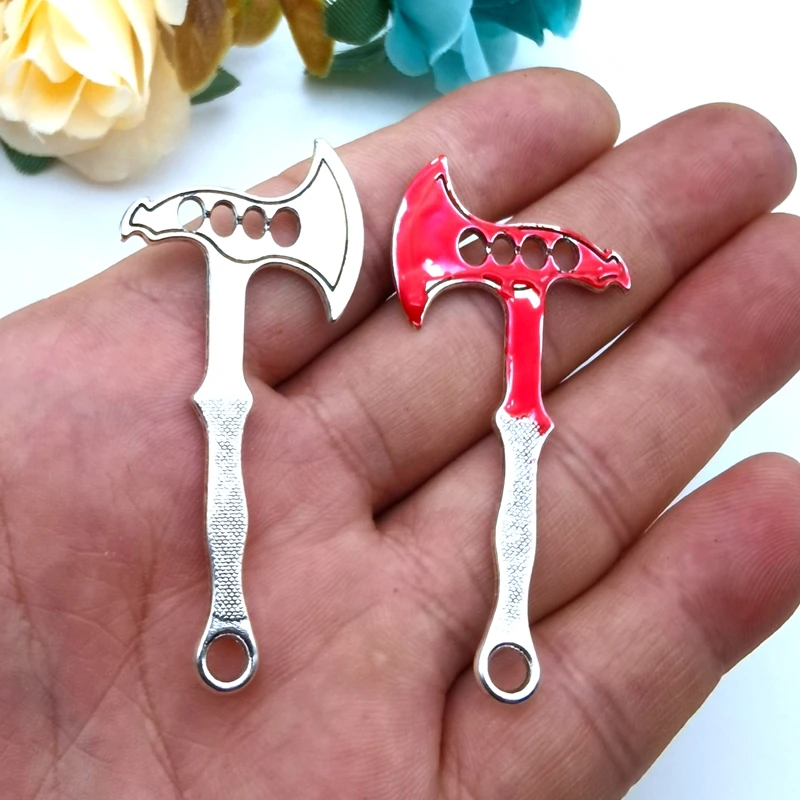 

5pcs Wholesale Jewelry Lots Axe Charms Pendant Supplies For Jewelry Materials 28x60mm