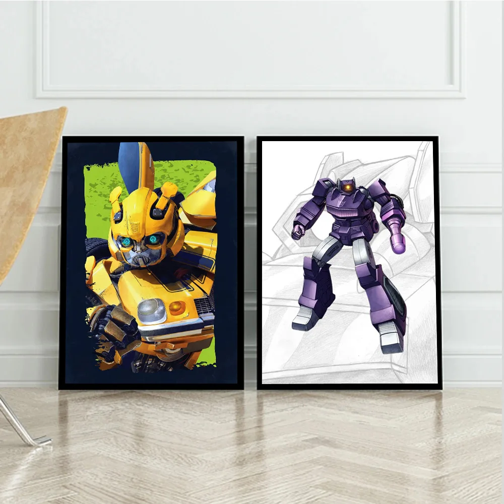 Disney 5D Transformers Poster and Optimus Prime Bumblebee Diamond Painting Wall Art Picture Living Room Kid Bedroom Home Decor