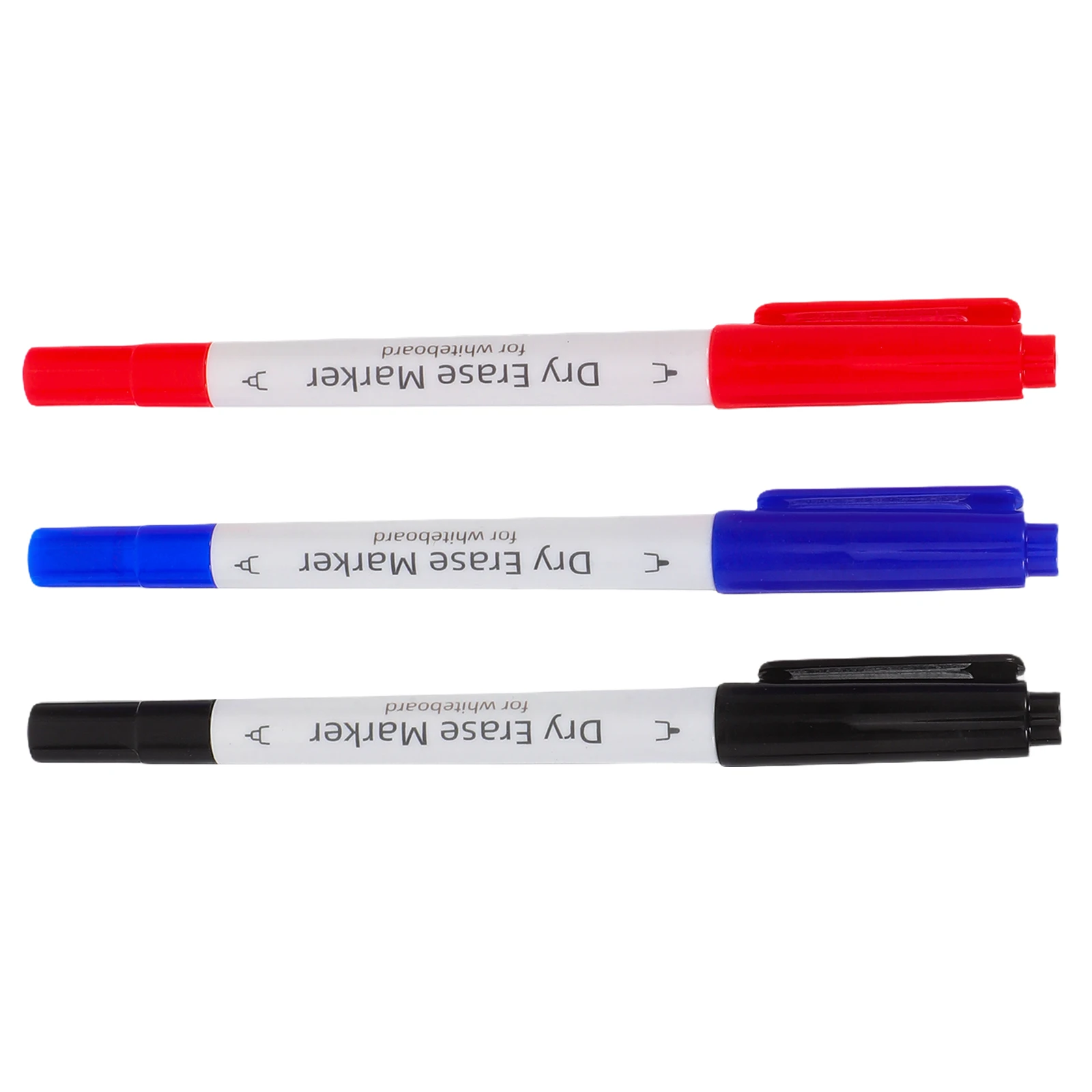 3 Pcs Whiteboard Pen Chalkboard Writing Markers Dual Tip Erase Dry Pens Erasable Car Window
