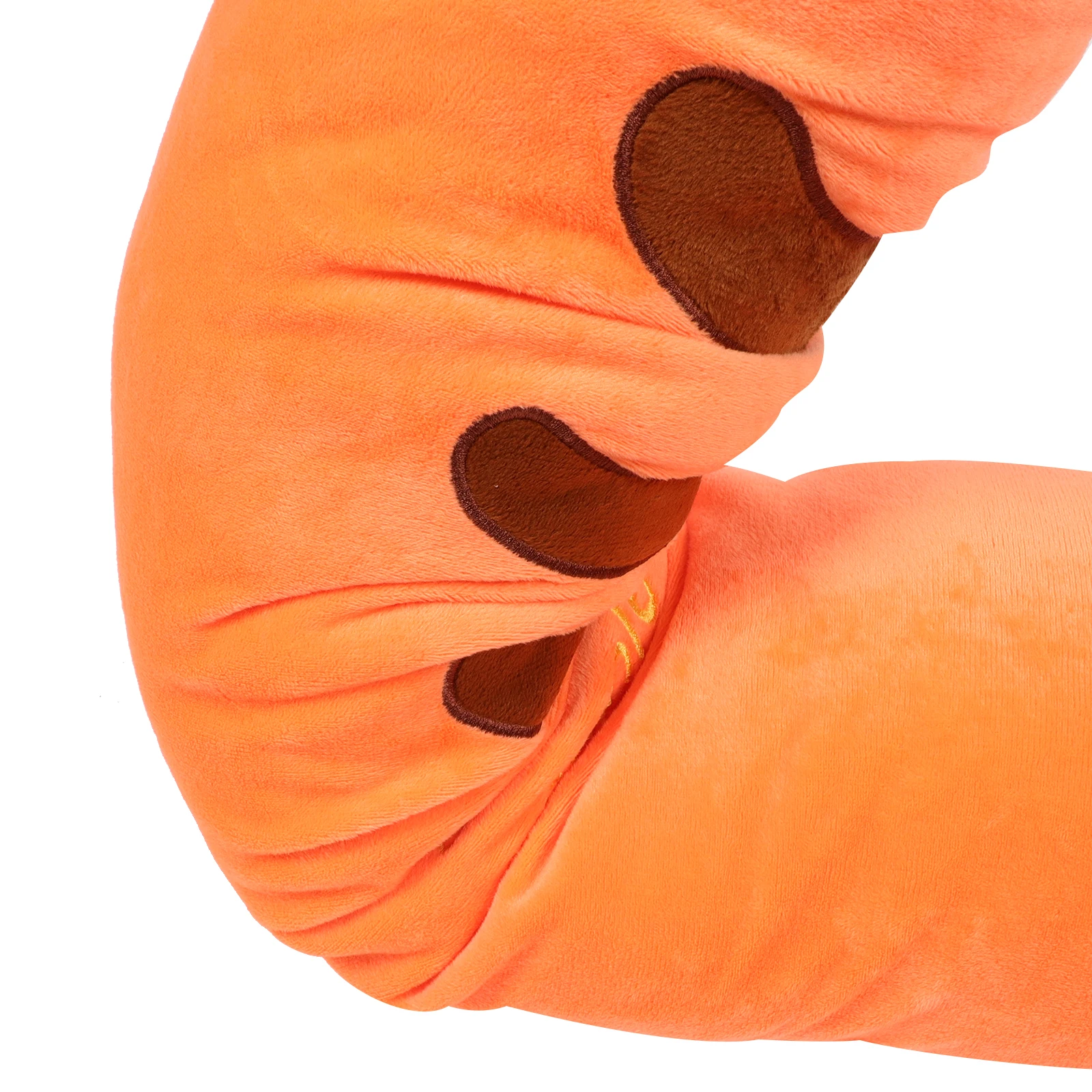 

Carrot Design Comfortable Lumbar Leg Roll Sleeping Cushion Bed Support Decorative Leg Roll Pillow For Sleeping Pillow