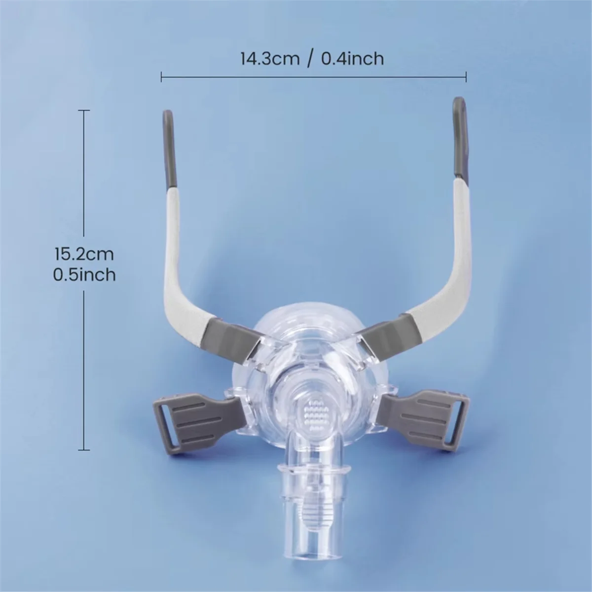 

【Last-Chance!】{Universal CPAP Sleep Masks Nasal Mask Silicone Anti Snoring Masque Soft and Sealed CPAP Mask CPAP Accessories