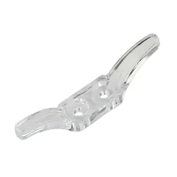 Curtain Clips Blind Clips Blinds Roller Safe Clear Cleat Roller Curtain Chain Hook For Curtain Cord Plastic