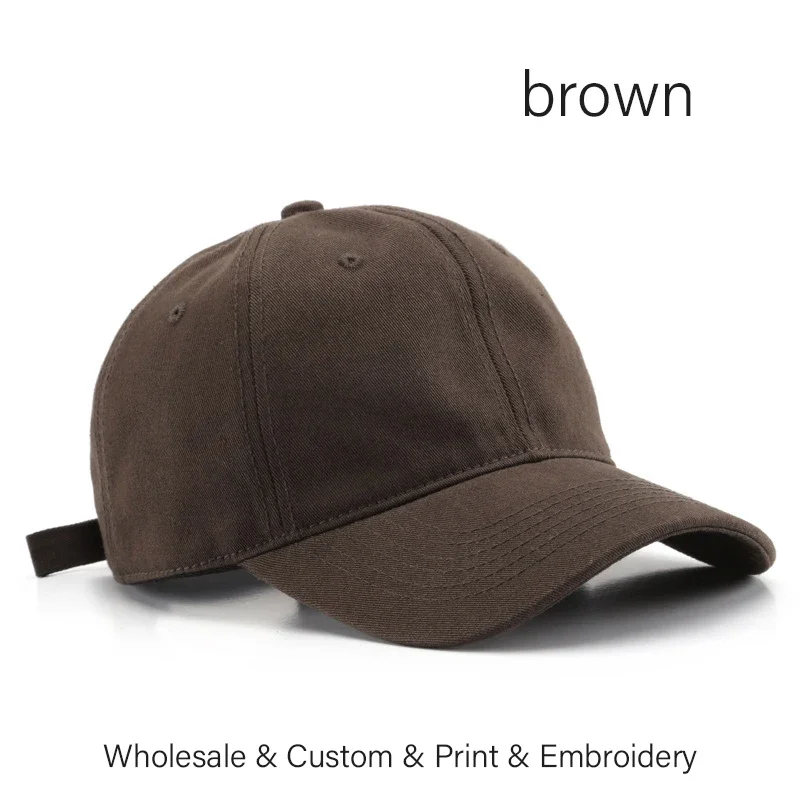 SLECKTON Custom Baseball Cap Mode DIY Brief Borduren Hoeden voor Vrouwen en Mannen Katoen Ontwerp LOGO Groothandel Unisex Caps