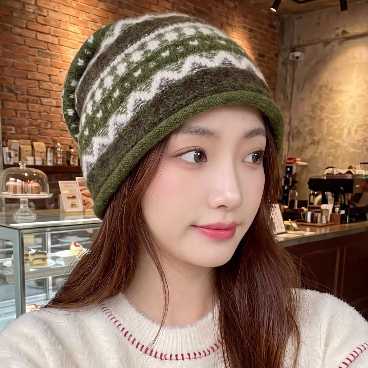 High Quality Retro Ethnic Style Embroidery Skullcap Keep Warm Outdoor Graphic Print Casual Hat 100%Cotton Beanie Men Women