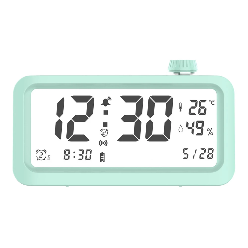 For Home Use Light-Sensitive Clock Perfect For Wake-up Times Intelligent Brightness Adjustment Clock Multiple Display Features