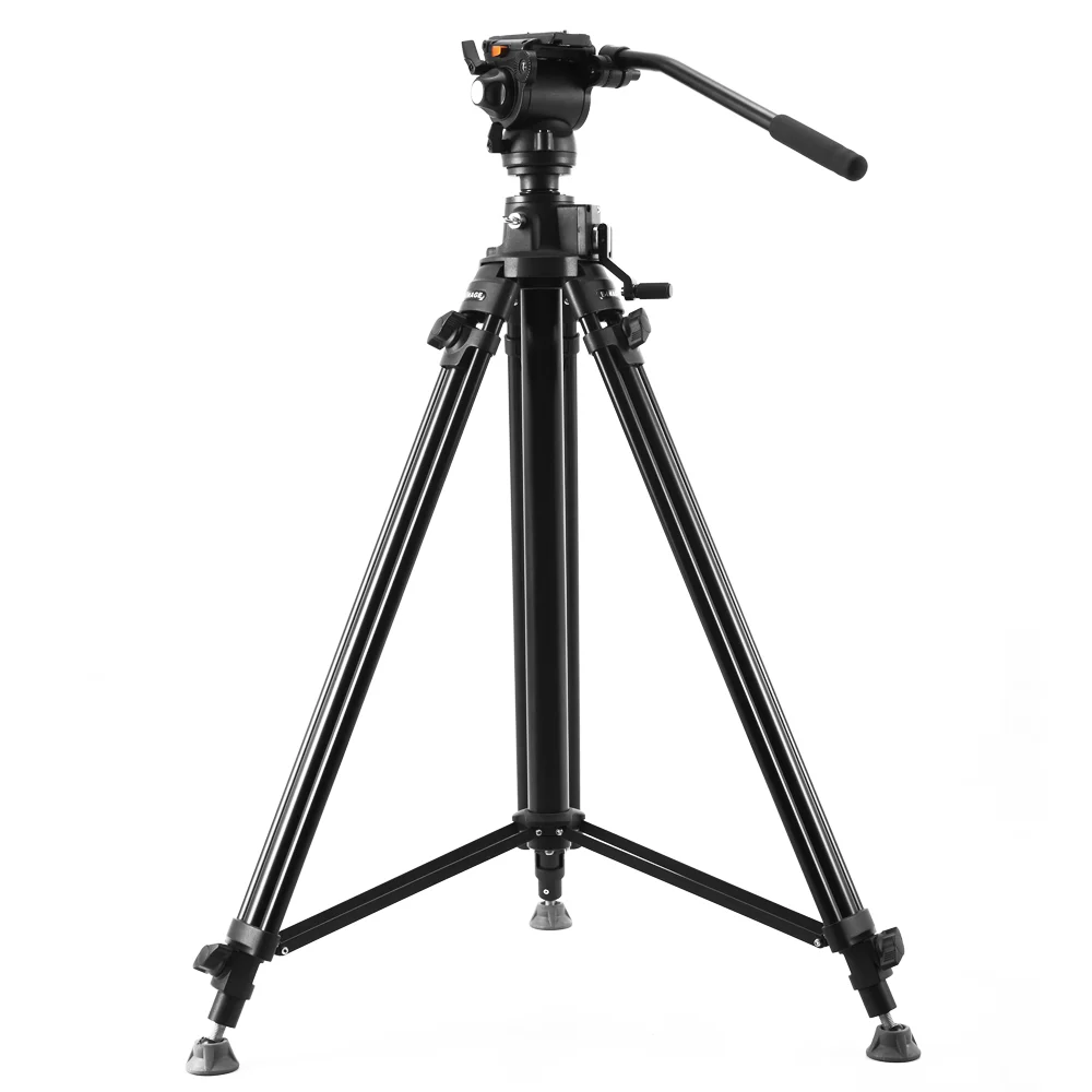 E-IMAGE EG03FA3 96-inch aluminum geared video for DSLR camcorder wedding photography stand auto camera tripod