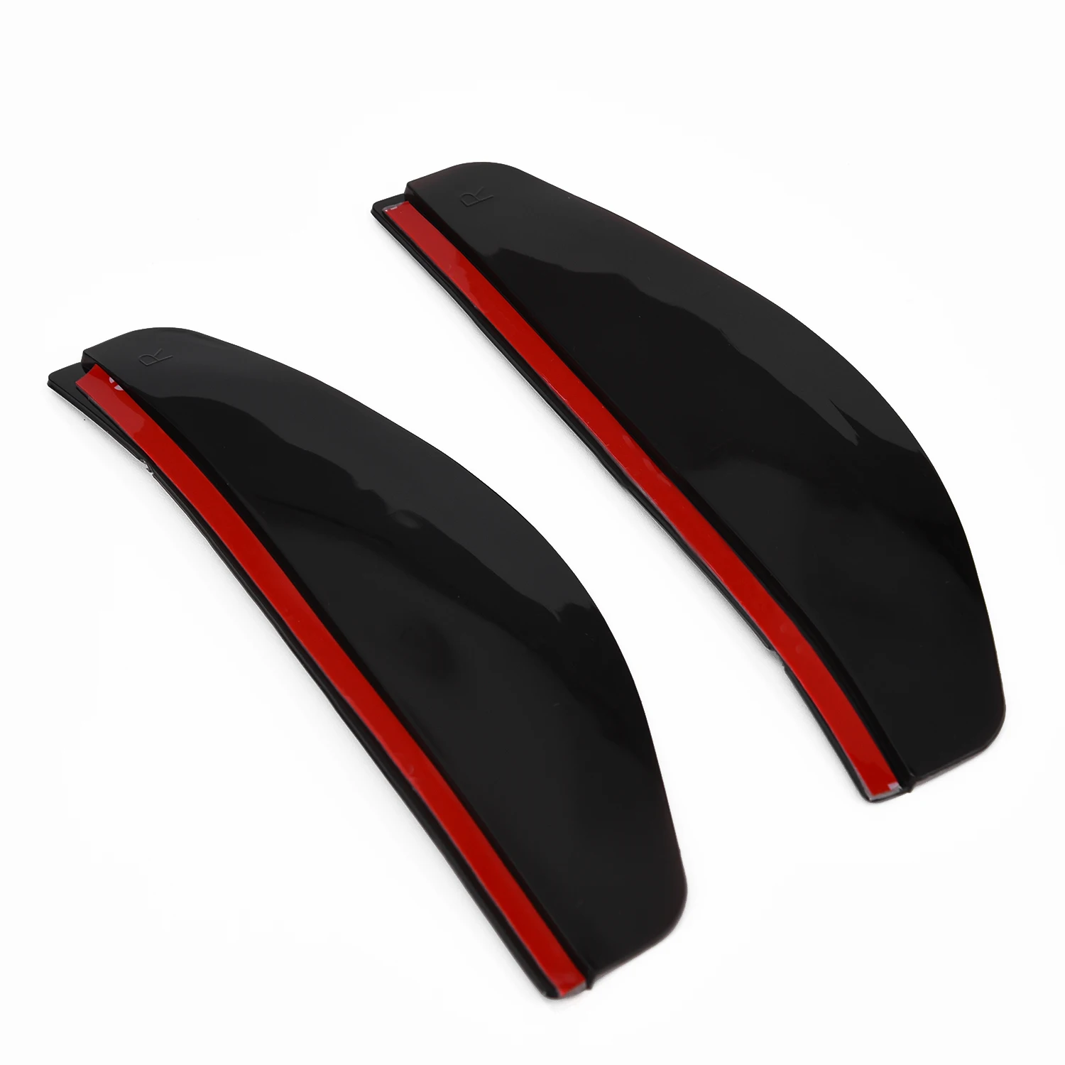 

Rear View Side Mirror Rain Eyebrow Covers 2pcs with Sun Visors for Cars Rain and Sun Protection for Circular Rear View Mirrors